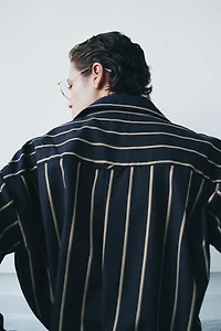 ZW COLLECTION STRIPED POPLIN SHIRT
