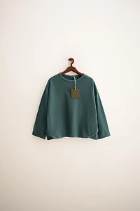 ZARA TIMELESS - PLAIN T-SHIRT WITH PIPING