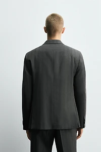 HERRINGBONE SUIT BLAZER