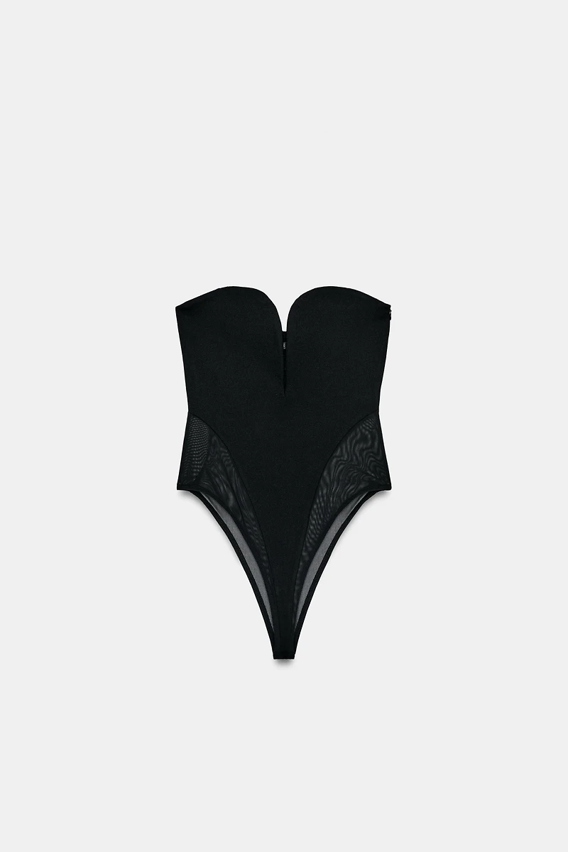 COMBINATION BANDEAU BODYSUIT