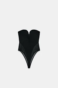 COMBINATION BANDEAU BODYSUIT
