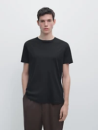 100% mercerised cotton T-shirt