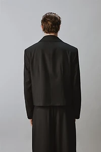 CROPPED SUIT BLAZER