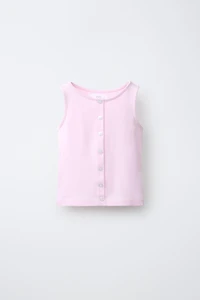 BUTTONED T-SHIRT