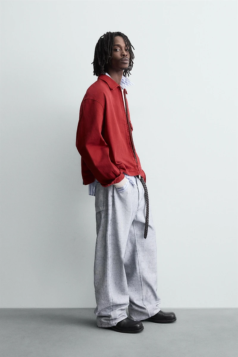 RELAXED FIT DENIM JACKET