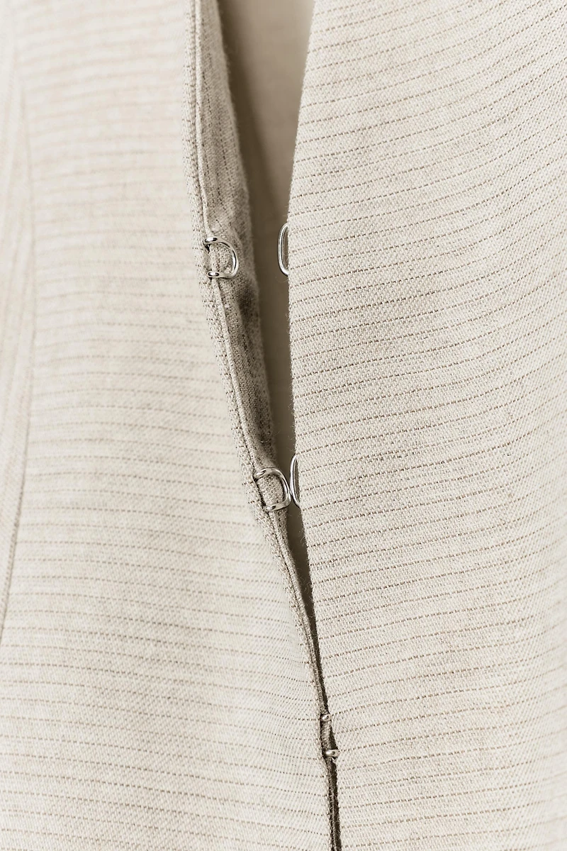 ZW COLLECTION LONG STRIPED BLAZER