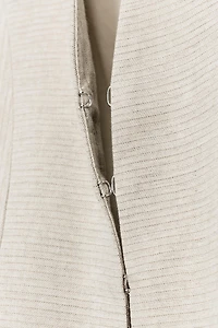 ZW COLLECTION LONG STRIPED BLAZER