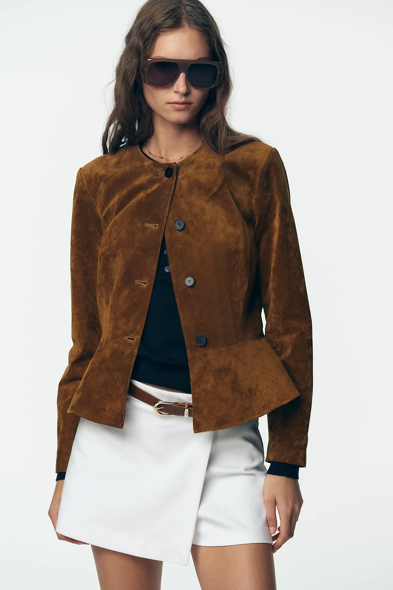 JUPE-CULOTTE CROISÉE CEINTURE