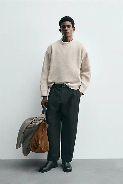 CHENILLE TEXTURED SWEATER