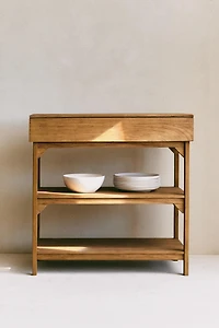 WOODEN STORAGE UNIT