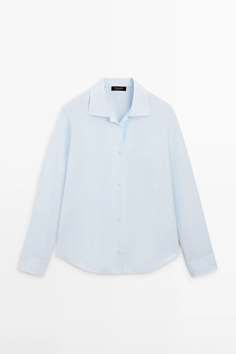 Chemise popeline coton