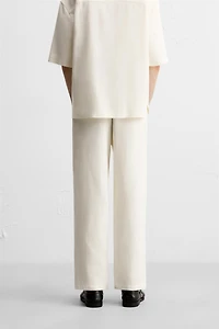 VISCOSE - JUTE PANTS
