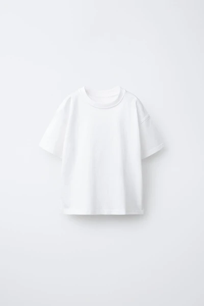 T-SHIRT UNI COL ROND