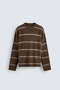STRIPED TEXTURED JUMPER