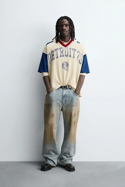 T-SHIRT RETRO VARSITY