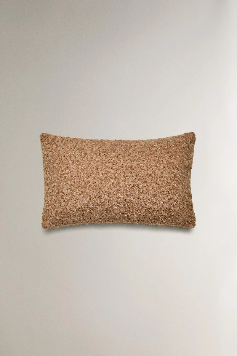 BRUSHED FUR CUSHION COVER
