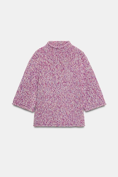 MULTICOLOR KNIT SWEATER