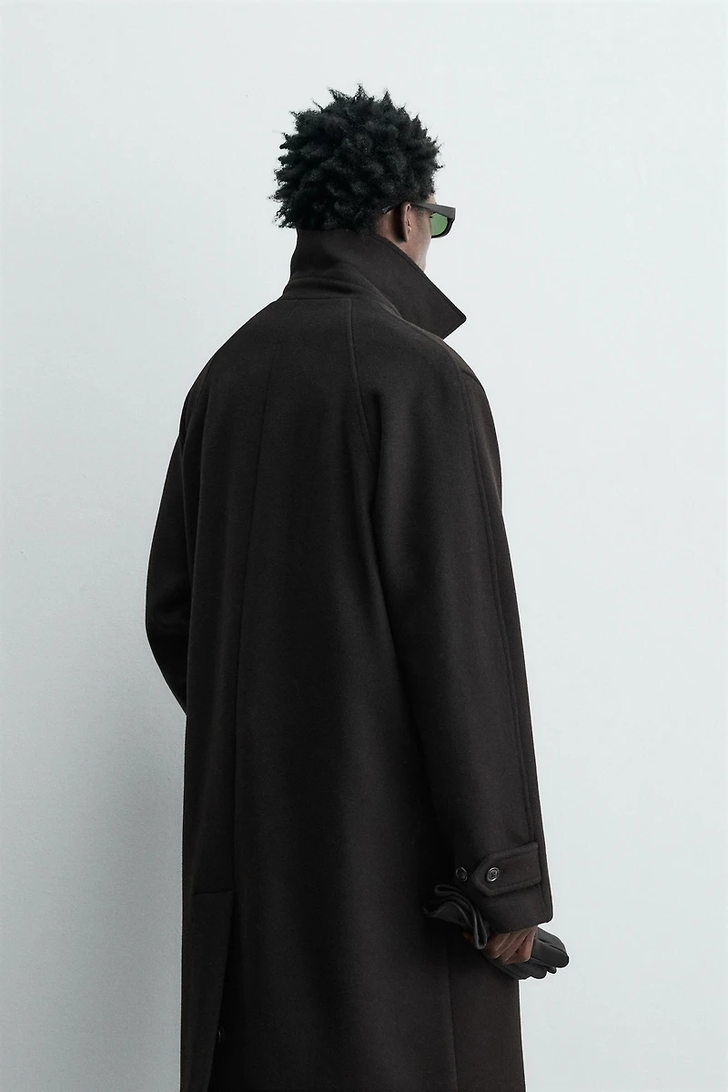 MANTEAU MÉLANGE LAINE MANTECO ®