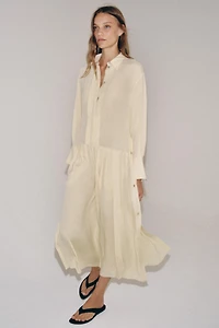 ZW COLLECTION FLOWY SHIRT DRESS