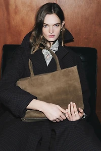 MAXI CITY LEATHER BAG