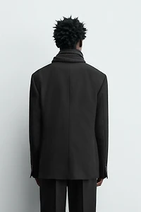 100% WOOL SUIT JACKET