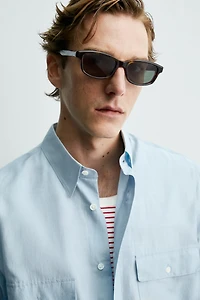 REGULAR FIT FLOWY POCKET SHIRT AARON LEVINE X ZARA