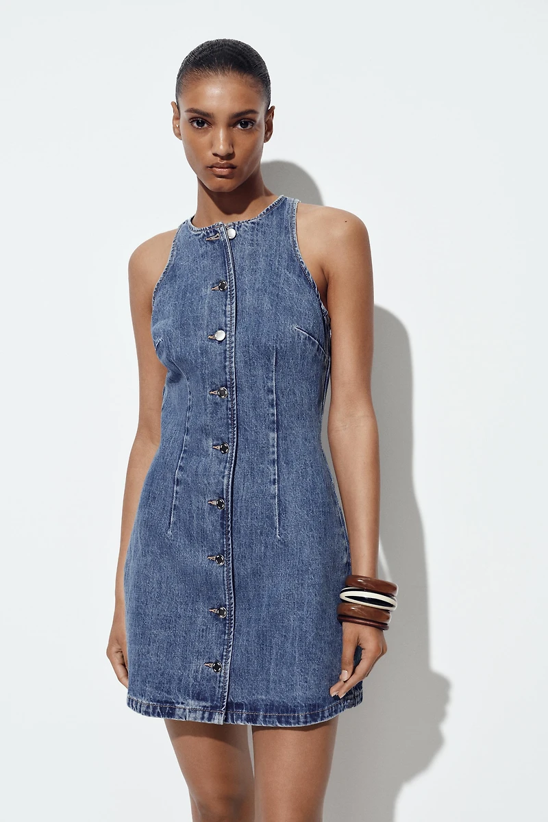 Z1975 MINI DENIM DRESS
