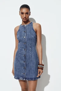 Z1975 MINI DENIM DRESS