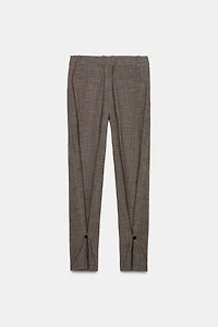 BUTTON CUFF PANTS ZW COLLECTION