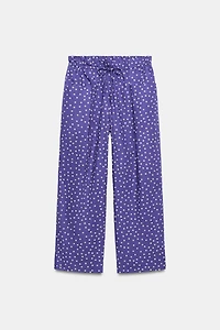 ZW COLLECTION POLKA DOT PRINT PANTS