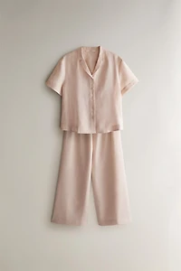 SHORT SLEEVE LINEN SHIRT
