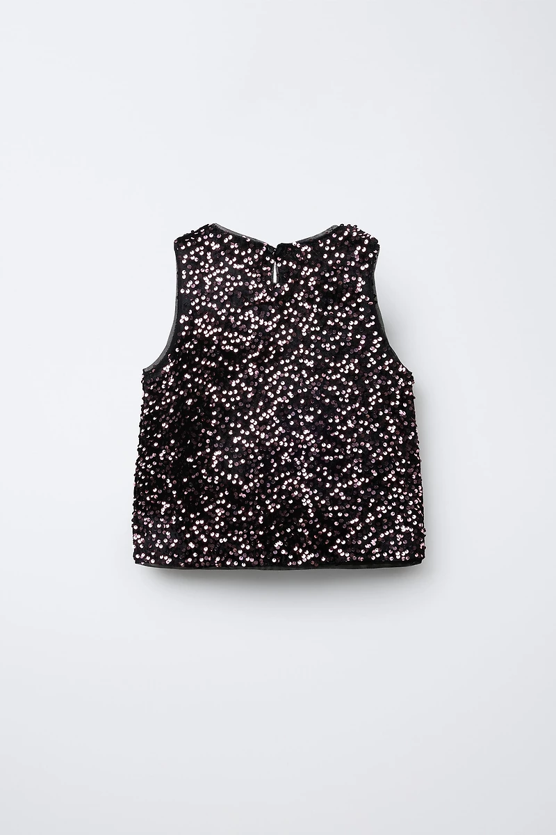 SEQUIN TOP