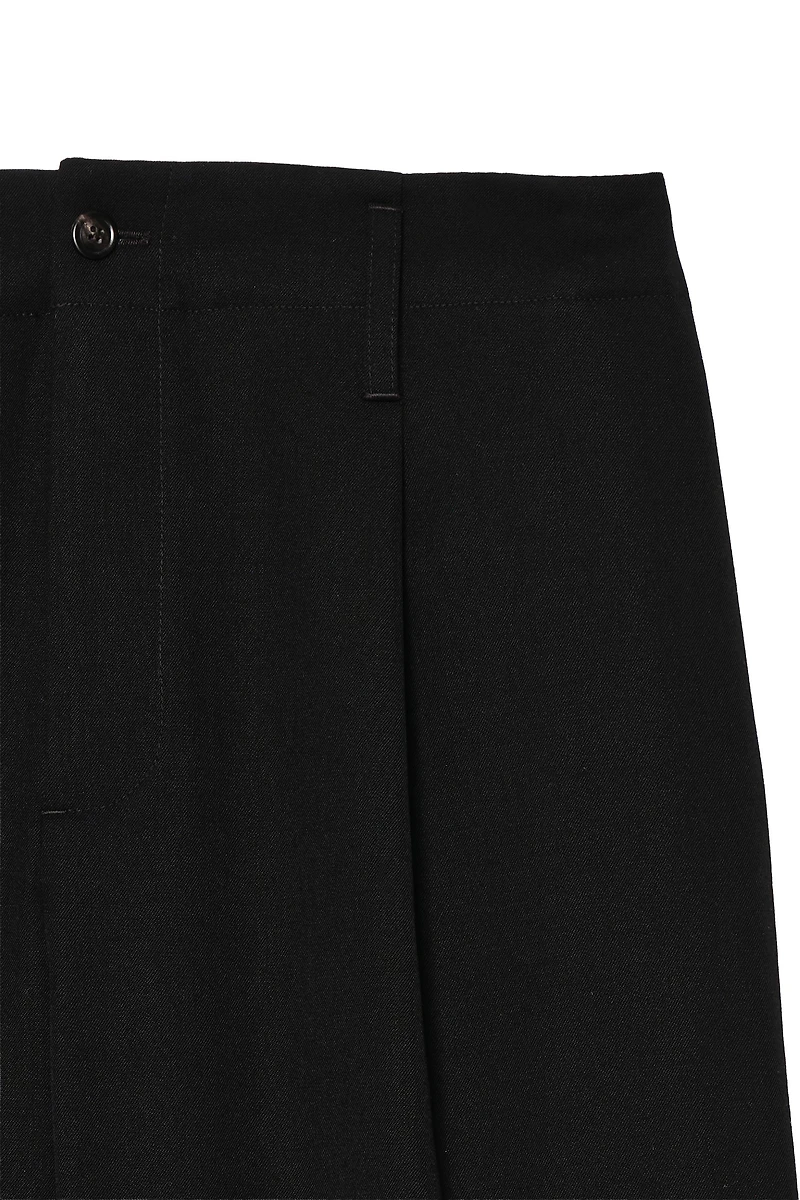 PANTALON STRAIGHT FIT DE COSTUME 100% LAINE