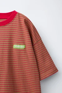 T-SHIRT IMPRIMÉ RAYURES PUKAS SURF