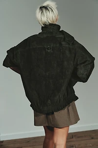 100% SUEDE LEATHER JACKET