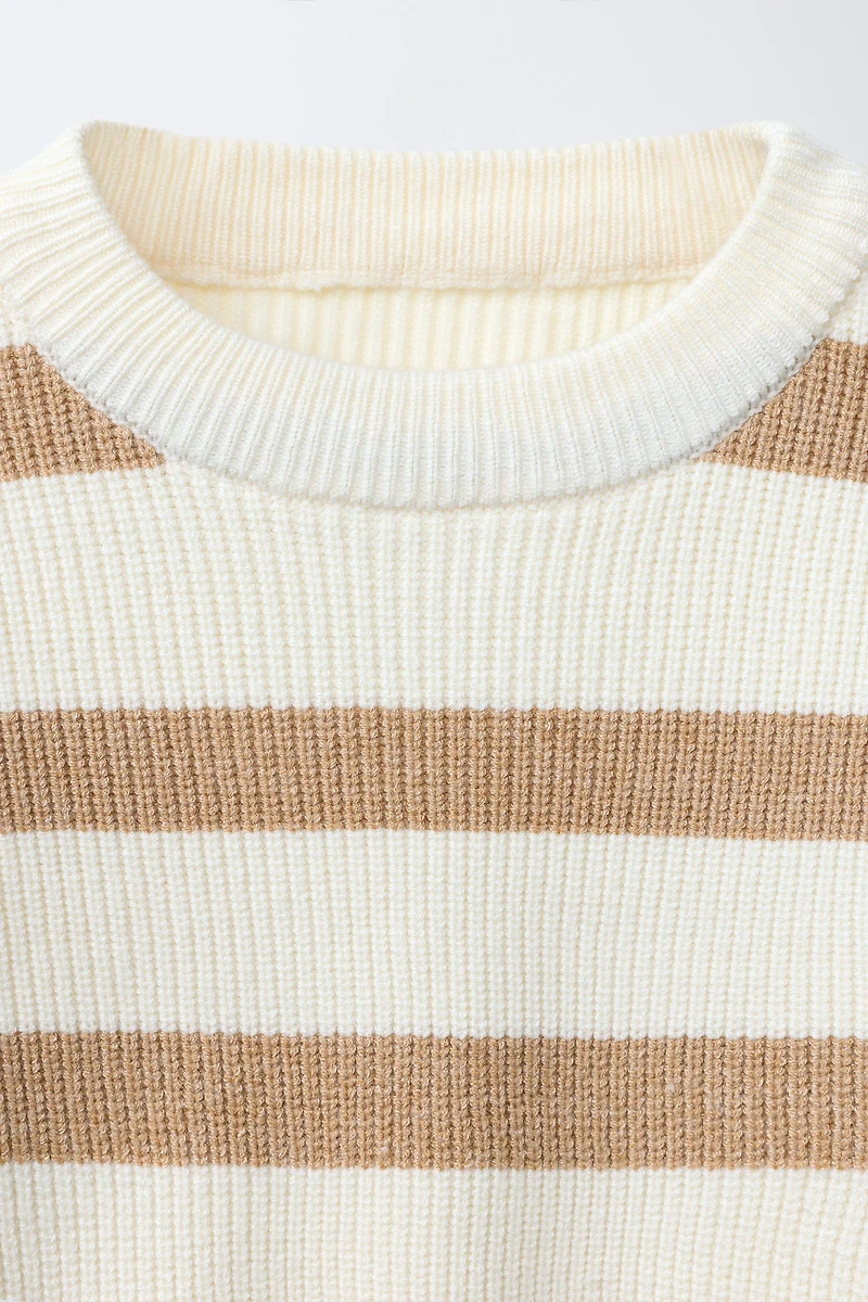 PULL EN MAILLE RAYURES