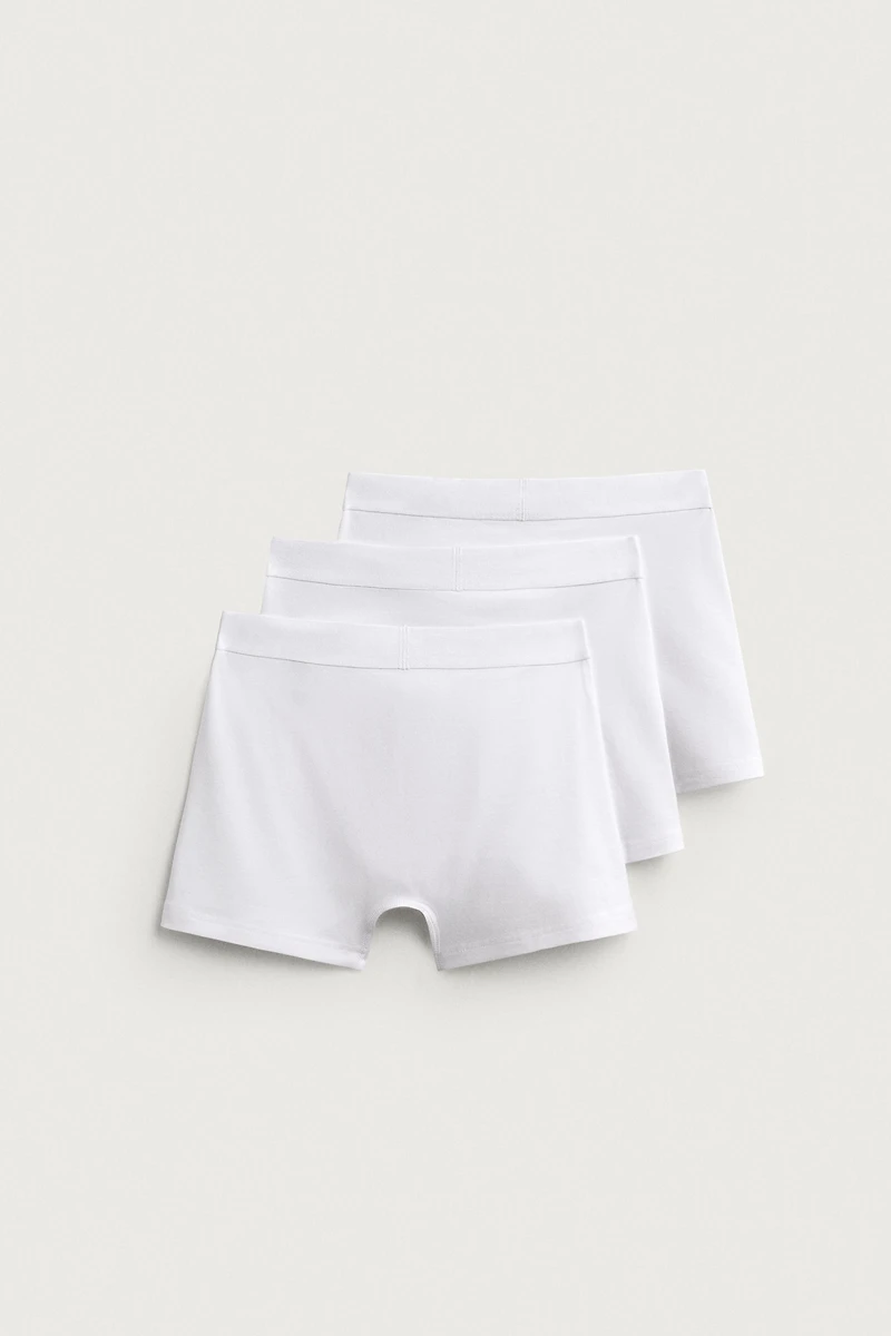 PACK DE 3 BOXERS BASIQUES