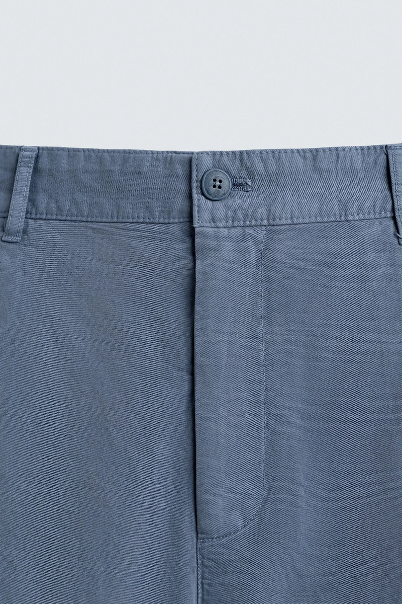 PLEATED BALLOON FIT PANTS