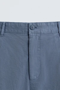 PLEATED BALLOON FIT PANTS