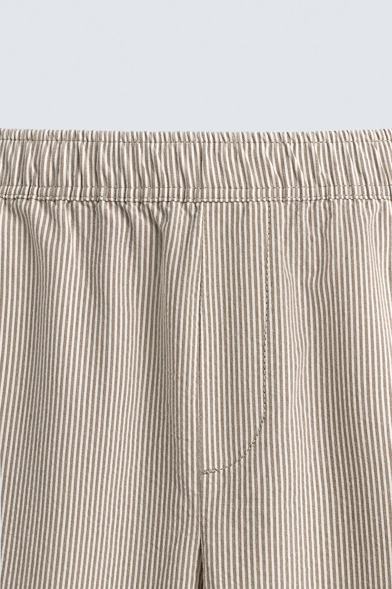 RELAXED FIT STRIPE PANTS