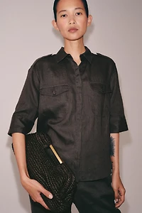 WOVEN CLUTCH