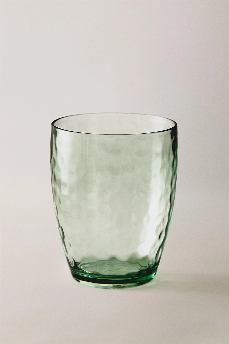 VERRE ACRYLIQUE EFFET MARTELÉ