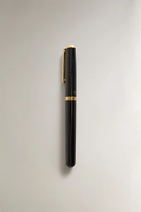 OHTO ALUMINUM AND BRASS FOUNTAIN PEN