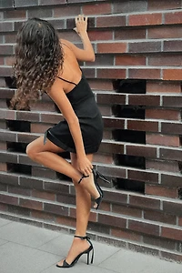 ROBE COURTE CEINTURE BAS