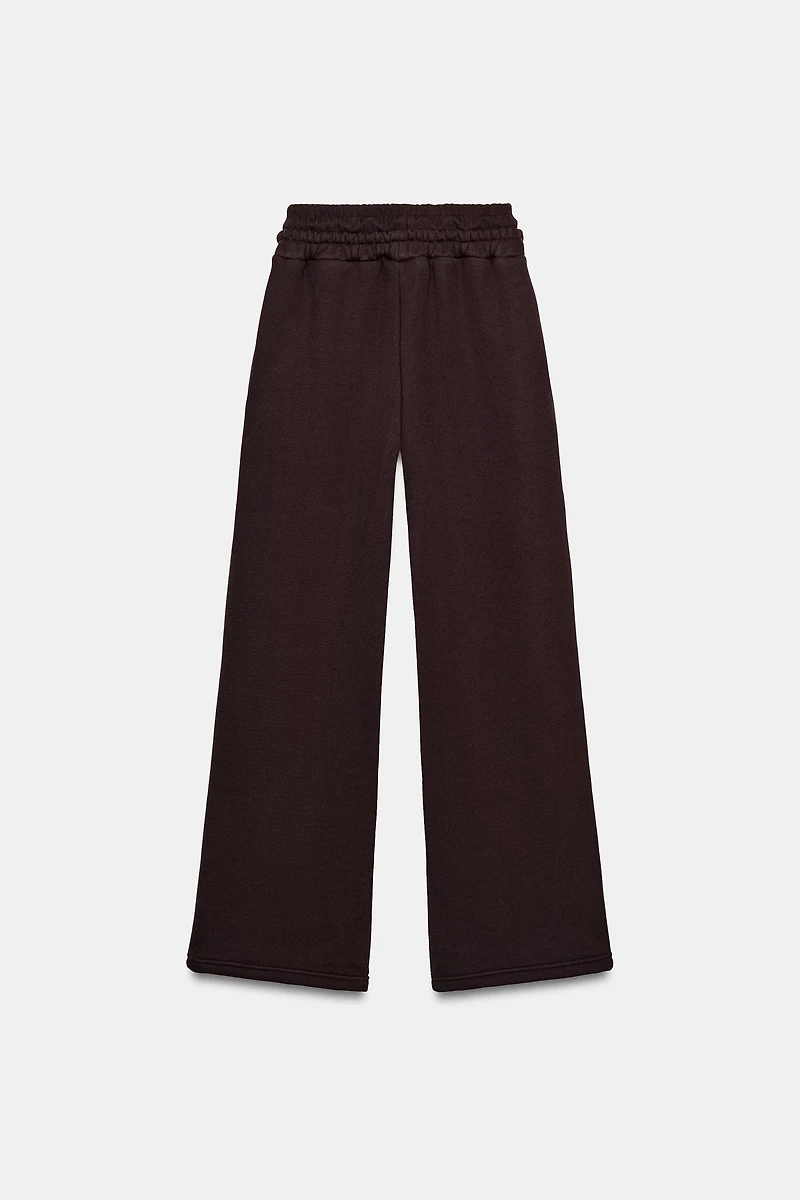 PLUSH STRAIGHT LEG PANTS