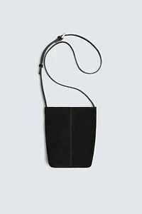 LEATHER CROSSBODY BAG