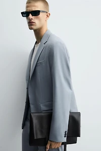 SLIM FIT SUIT BLAZER