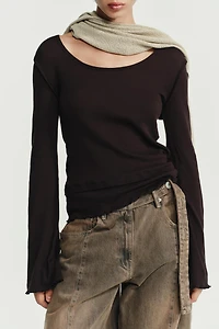 SOFT DOUBLE EFFECT T-SHIRT