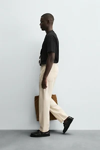 PANTS WITH CONTRAST STITCHING