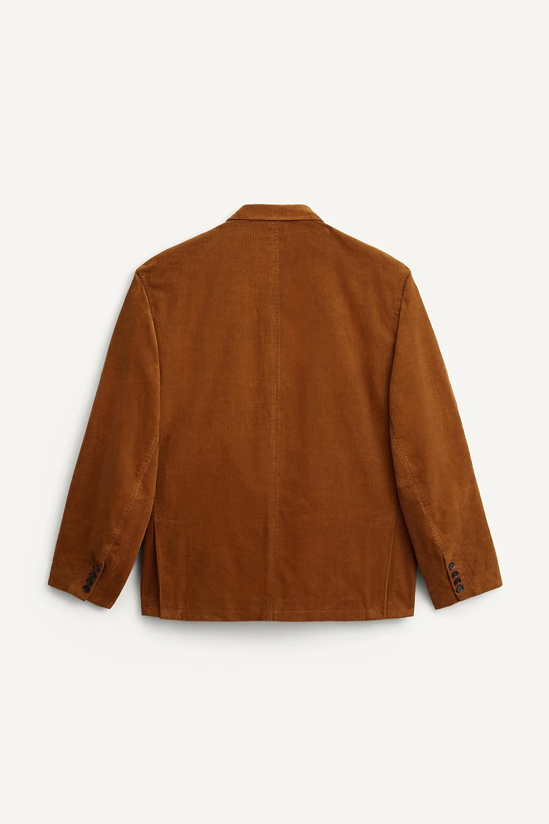 RELAXED FIT CORDUROY SUIT BLAZER LIMITED EDITION
